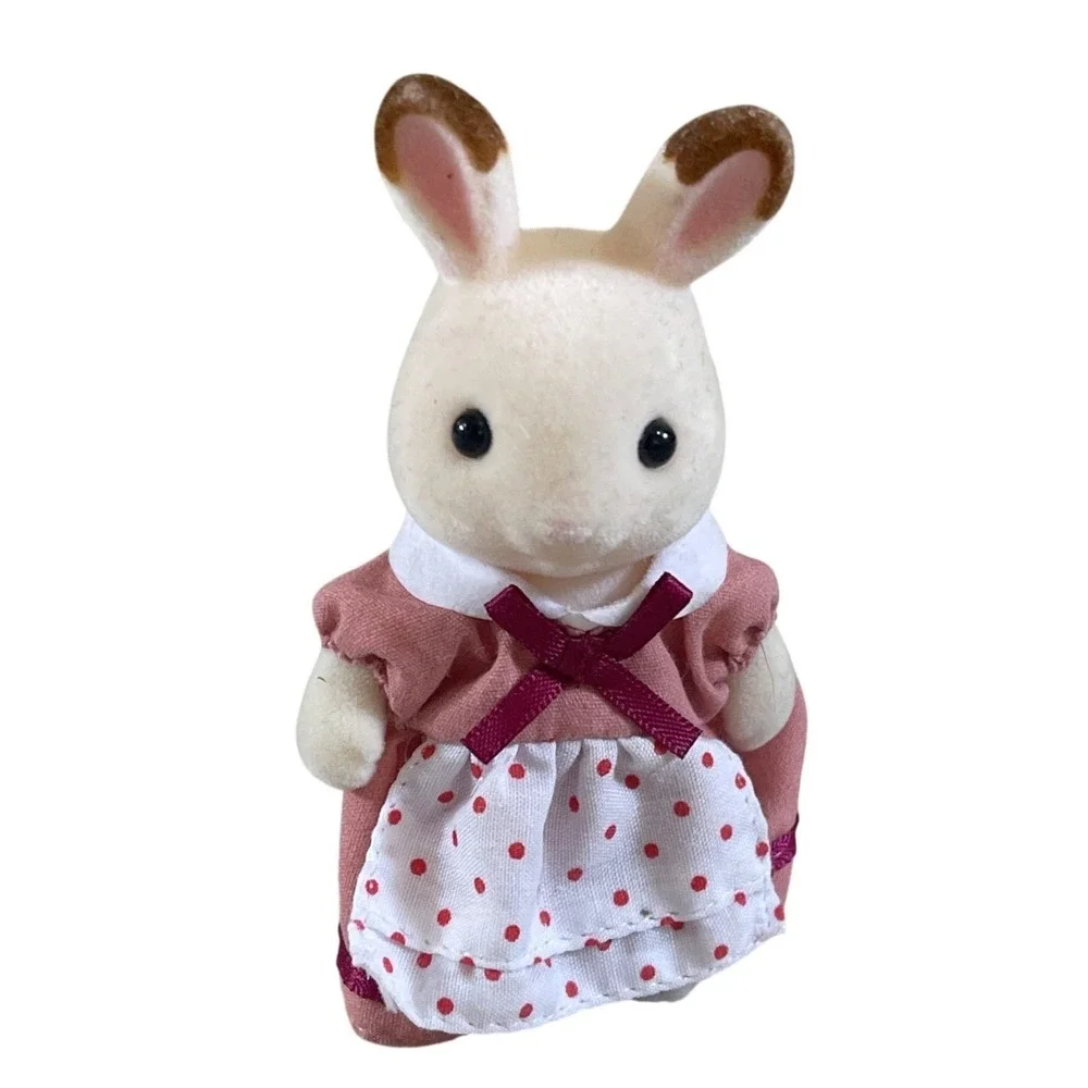 Japan Sylvanian Families MOTHER CHOCOLATE RABBIT Dollhouse Miniature Toy‎ Doll